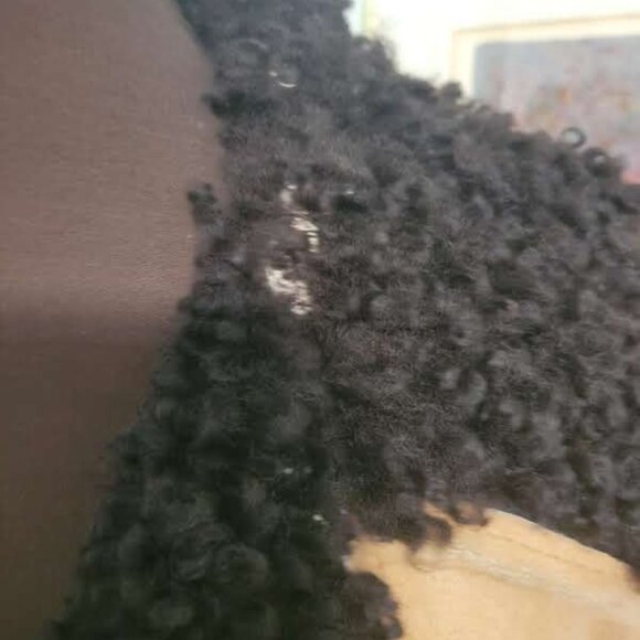 Vintage 70's Men's Sheepskin Coat Made in Scotland Size L - Picture 3 of 10